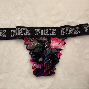 BNIB Victoria’s Secret PINK Wide Waistband Thong